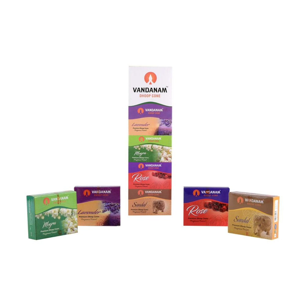 VANDANAM Rose Dhoop Cones