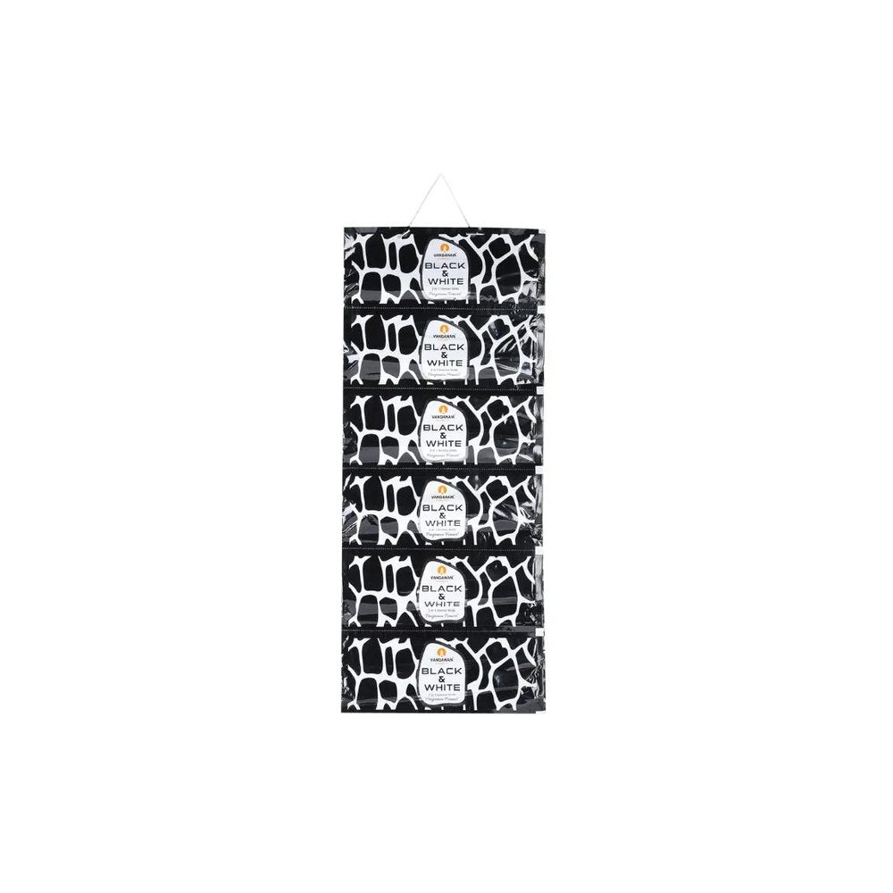 VANDANAM Black & White Incense Pouch