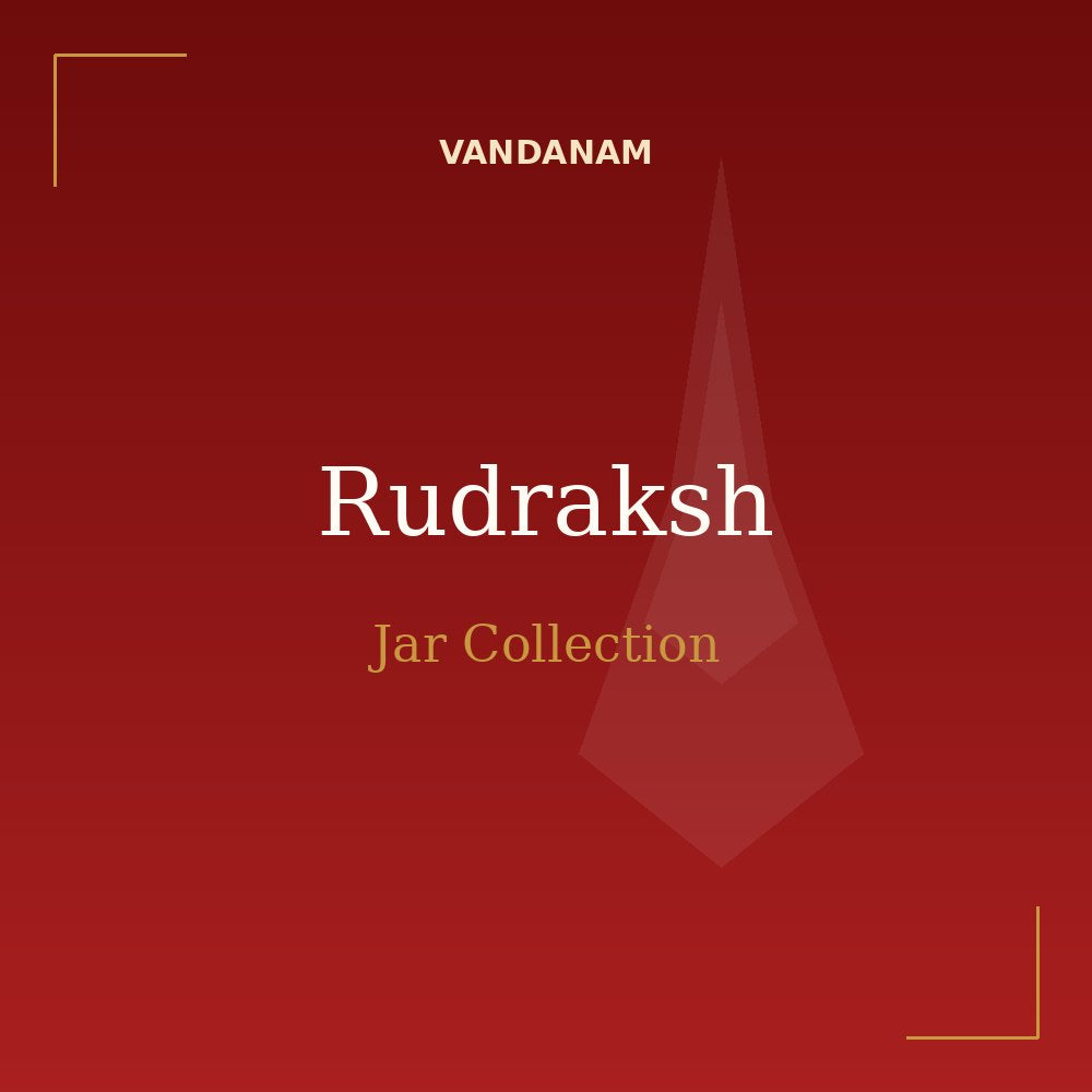 VANDANAM Rudraksh Jar Collection